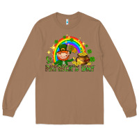 Toasted Coconut St. Patrick's Day Elf with elements Long Sleeve Tee - HowdyJamesFarm