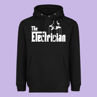 The Electrician The Godfather Parody Design Hipste Heavyweight Hoodie Designed By Pixelwave