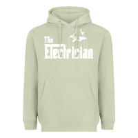 Matcha the electrician the godfather parody design hipste Heavyweight Hoodie - PixelWave