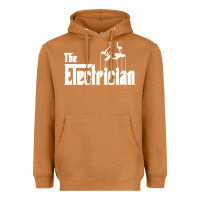 Meerkat the electrician the godfather parody design hipste Heavyweight Hoodie - PixelWave