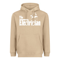 Mushroom the electrician the godfather parody design hipste Heavyweight Hoodie - PixelWave