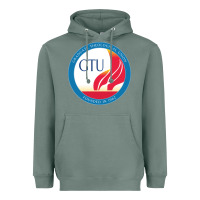 Sage graduate, theological, education (GTU) Heavyweight Hoodie - PixelWave