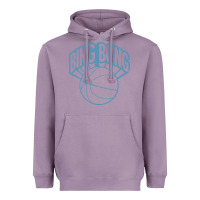 Lavender bing bong vintage distressed Heavyweight Hoodie - PixelWave