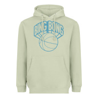Matcha bing bong vintage distressed Heavyweight Hoodie - PixelWave