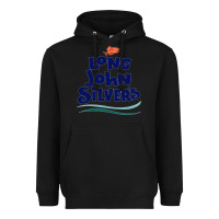 Black #long john silvers Heavyweight Hoodie - PixelWave