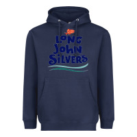 Navy #long john silvers Heavyweight Hoodie - PixelWave
