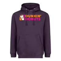 Plum Dunkin'donuts Heavyweight Hoodie - PixelWave