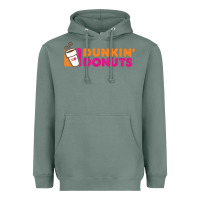 Sage Dunkin'donuts Heavyweight Hoodie - PixelWave