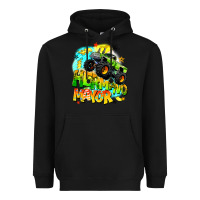 Black hermano mayor Heavyweight Hoodie - BarkalooDesign