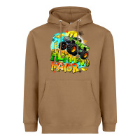 Toasted Coconut hermano mayor Heavyweight Hoodie - BarkalooDesign