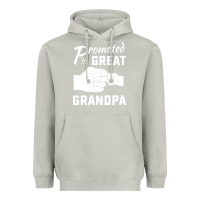 Moon Dust Promoted to Great Grandpa Heavyweight Hoodie - PixelWave