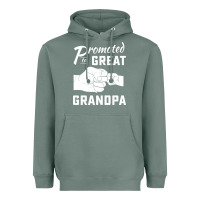 Sage Promoted to Great Grandpa Heavyweight Hoodie - PixelWave