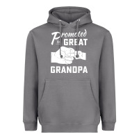Storm Promoted to Great Grandpa Heavyweight Hoodie - PixelWave