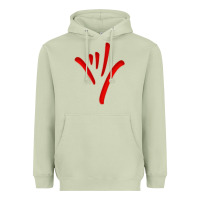 Matcha asl (american sign language) tshirt  i love you classic Heavyweight Hoodie - PixelWave