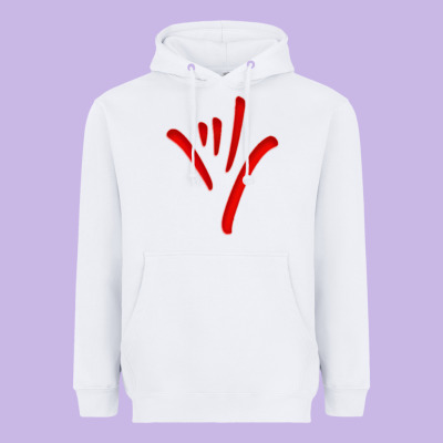 Asl (american Sign Language) Tshirt  I Love You Classic Heavyweight Hoodie Designed By Pixelwave