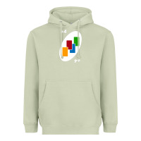 Matcha Uno Card Game Draw Four Heavyweight Hoodie - PixelWave