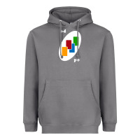 Storm Uno Card Game Draw Four Heavyweight Hoodie - PixelWave