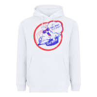 White cool whip vintage design   80s aesthetic Heavyweight Hoodie - PixelWave