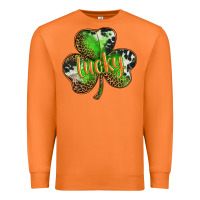 Carrot st. patricks day lucky shamrock Premium Sweatshirt - BarkalooDesign