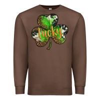 Chestnut st. patricks day lucky shamrock Premium Sweatshirt - BarkalooDesign