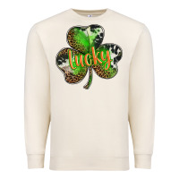 Sandshell st. patricks day lucky shamrock Premium Sweatshirt - BarkalooDesign
