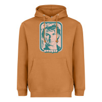 Meerkat patrick swayze retro 80s fan aesthetic design Heavyweight Hoodie - PixelWave
