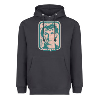 Smoke patrick swayze retro 80s fan aesthetic design Heavyweight Hoodie - PixelWave