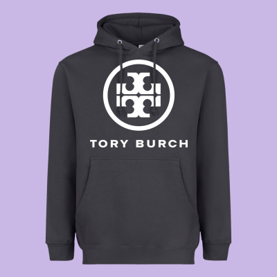 White Burch Tory Heavyweight Hoodie Designed By Pixelwave