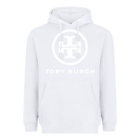 White white burch tory Heavyweight Hoodie - PixelWave