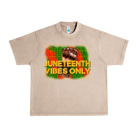 French Oak juneteenth vibes only Urban Heavy Tee - CowGirlArtShop