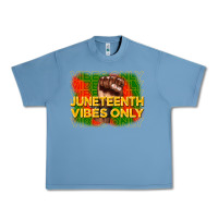 Pebble Blue juneteenth vibes only Urban Heavy Tee - CowGirlArtShop