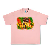 Salmon juneteenth vibes only Urban Heavy Tee - CowGirlArtShop