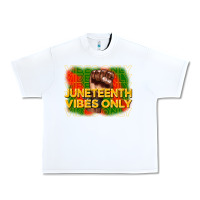 White juneteenth vibes only Urban Heavy Tee - CowGirlArtShop