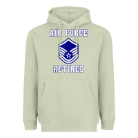 Matcha military master sergeant air force retired t shirt Heavyweight Hoodie - PixelWave