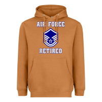 Meerkat military master sergeant air force retired t shirt Heavyweight Hoodie - PixelWave