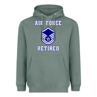 Sage military master sergeant air force retired t shirt Heavyweight Hoodie - PixelWave