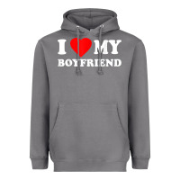 Storm I Love My Boyfriend T-Shirt Heavyweight Hoodie - PixelWave