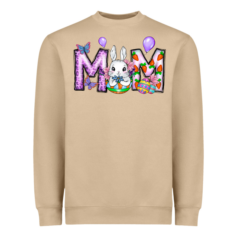 Easter Day Mom Heavyweight Sweatshirt by CowhideDigitalArt | Teevron