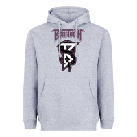 Heather Grey Beartooths Heavyweight Hoodie - PixelWave
