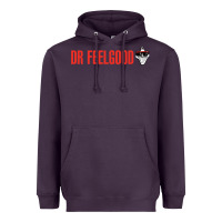 Plum Dr. Feelgood Heavyweight Hoodie - PixelWave