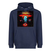 Navy Boston Classic Heavyweight Hoodie - PixelWave
