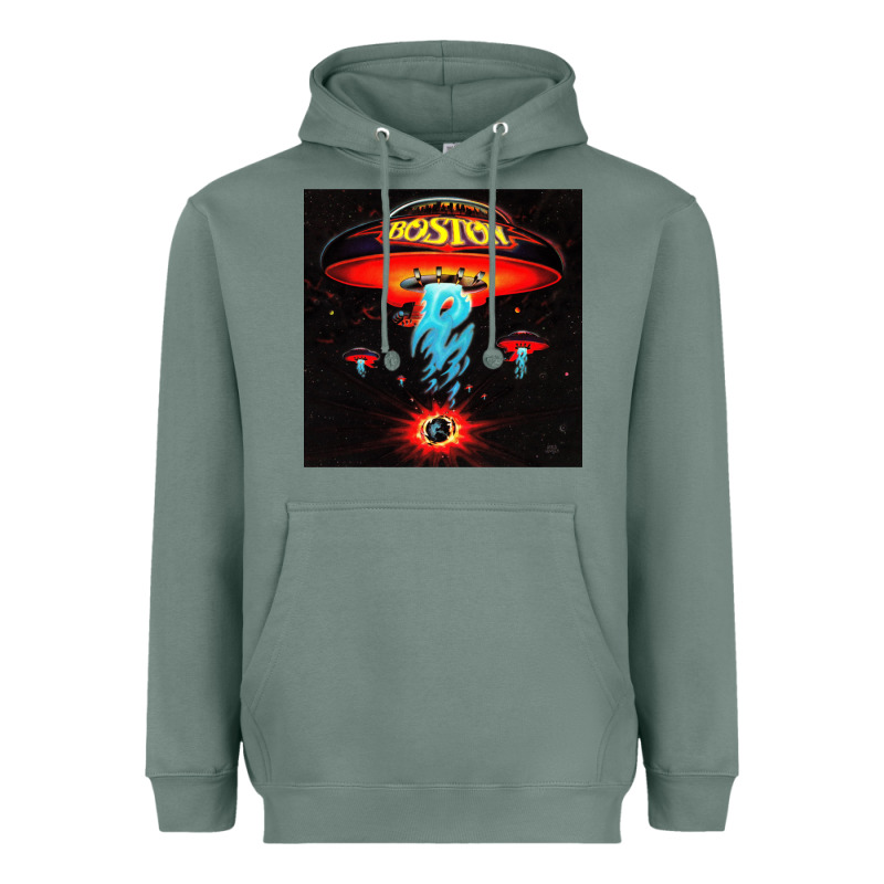 Boston Classic Heavyweight Hoodie by PixelWave | Teevron
