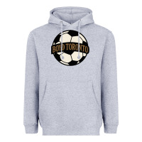 Heather Grey Boyd Toronto Soccer Heavyweight Hoodie - PixelWave