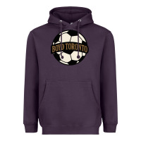 Plum Boyd Toronto Soccer Heavyweight Hoodie - PixelWave