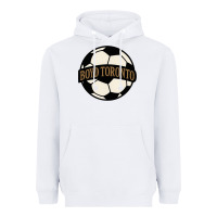 White Boyd Toronto Soccer Heavyweight Hoodie - PixelWave
