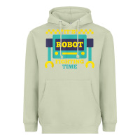 Matcha it's robot fighting time funny robotics engineer battle bots Heavyweight Hoodie - PixelWave