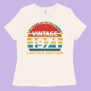 Vintage 1971 Limited Ladies Tee Designed By Bettercallsaul