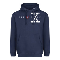 Navy the x files [tb] Heavyweight Hoodie - PixelWave