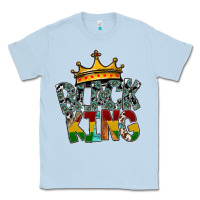 Dusty Blue black king Classic Tee - SublimationCraftShop