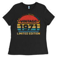 Black Vintage 1971 Limited Ladies Tee - Bettercallsaul